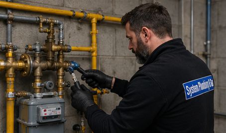 Gas fitting work for appliances and kitchens